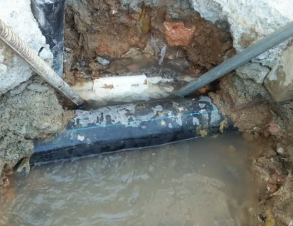 水磨沟测漏水之水管漏水